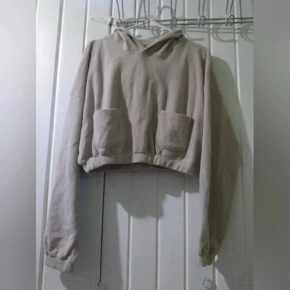 Cropped hoodie by Mono b-large EUC